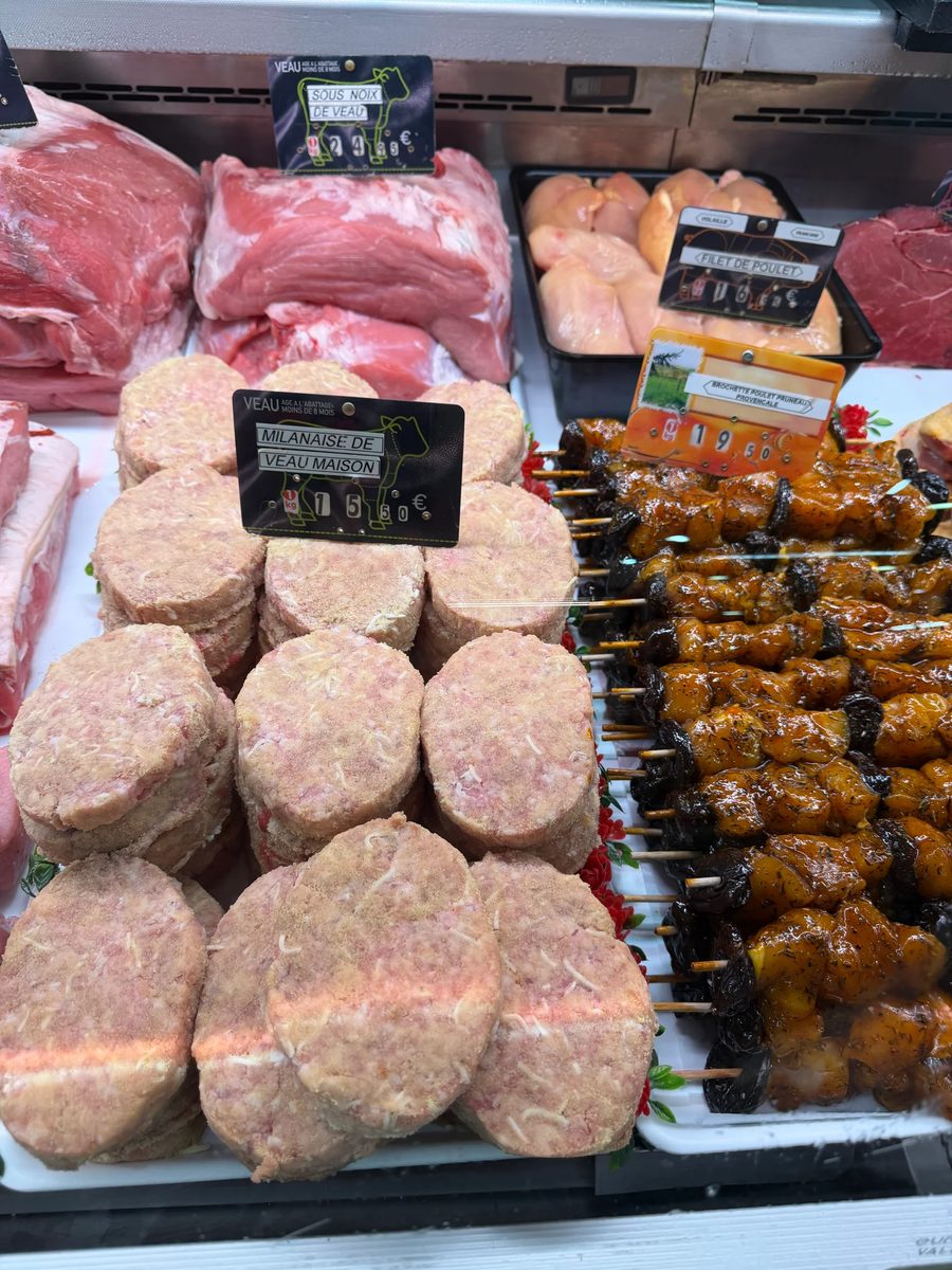 Paupiettes de veau et rôtis préparés maison par les bouchers de la Boucherie Dodin